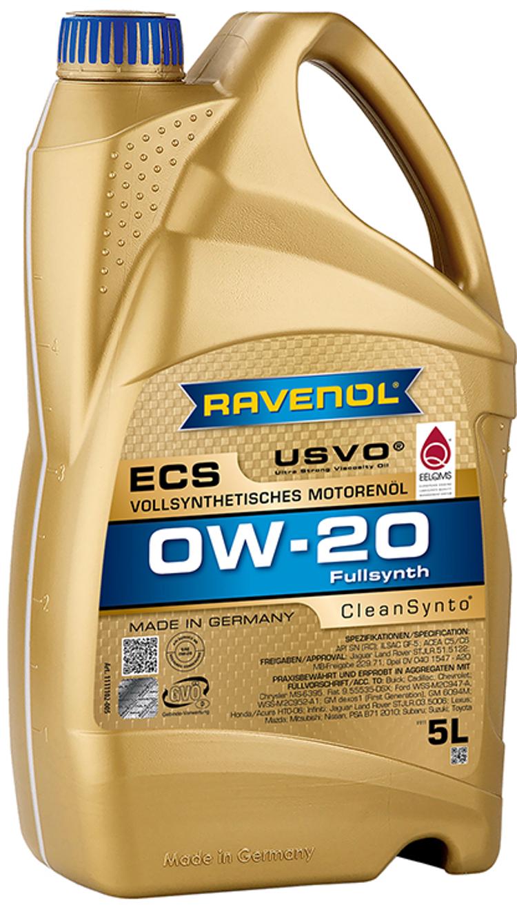 Моторное масло RAVENOL ECS EcoSynth 0W-20