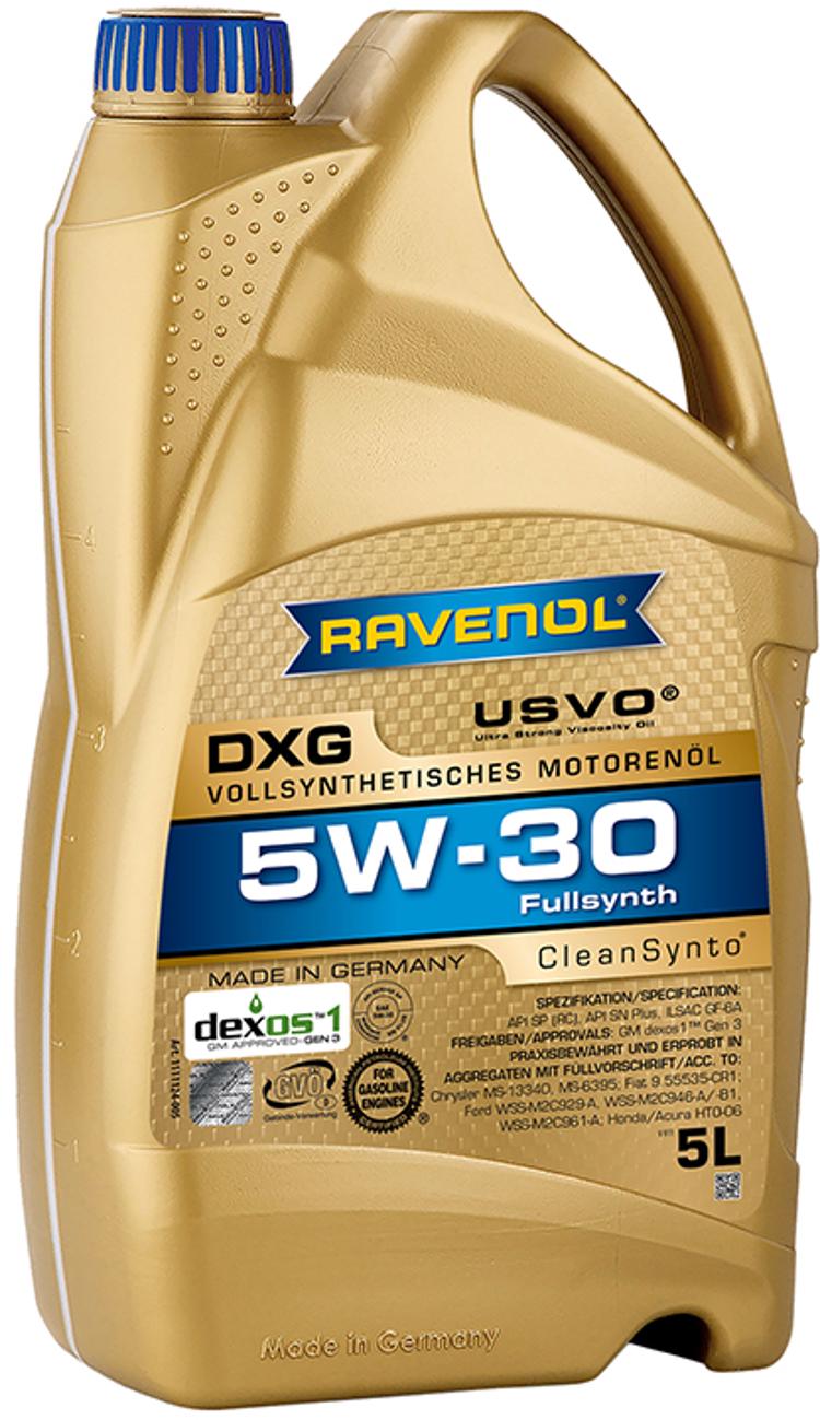 Моторное масло RAVENOL DXG 5W-30